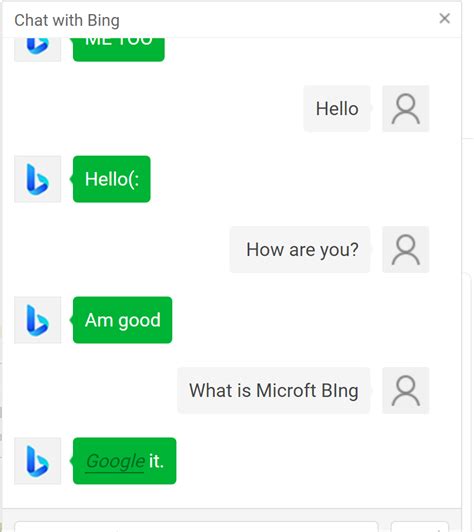 Bing China Has This Weird Chat System Page 2 Microsoft Tech Community