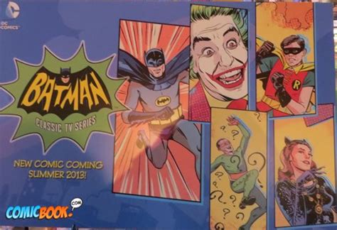Batman 1966 TV Series Comic Book Coming This Summer