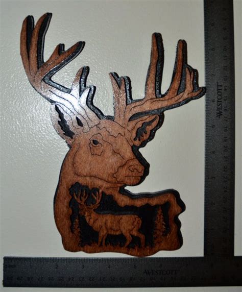 Deer Puzzles For Scroll Saw Natures Majesty Deer Scroll Saw Wall