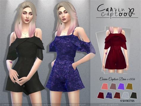 Diva C 006 Outfit By Carvin Captoor At Tsr Sims 4 Updates