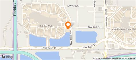 Dolphin Mall Map Miami