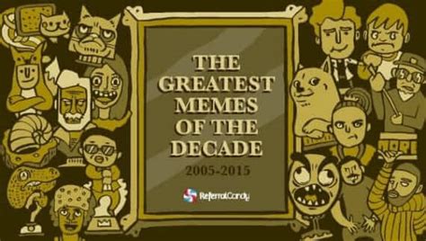 The Greatest Memes Of The Decade Infographic