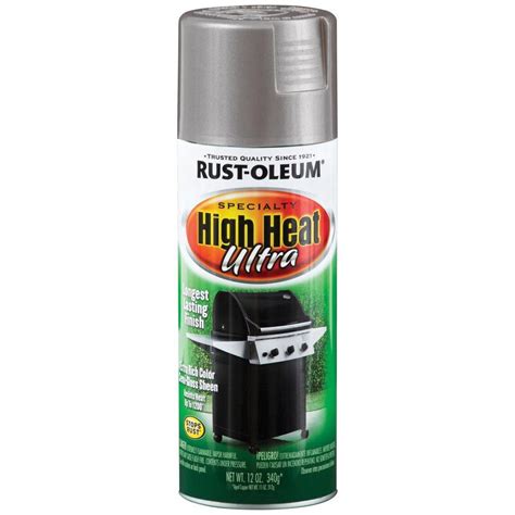 Rust Oleum Specialty High Heat Silver General Purpose Spray Paint