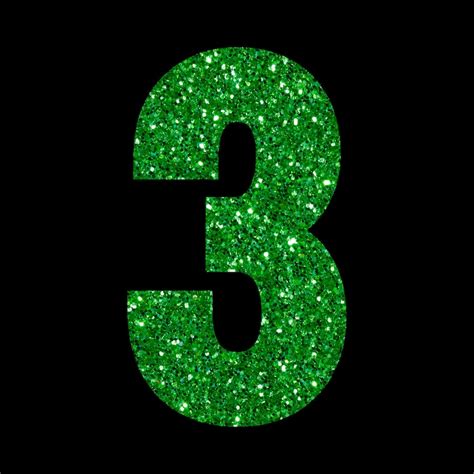 Free Glitter Numbers 0 9 To Download And Print Glitter Without The
