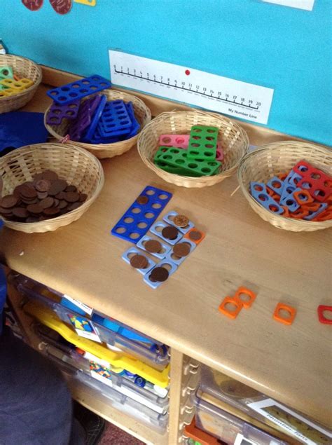 Reception Children Used Numicon To Support With Counting Different