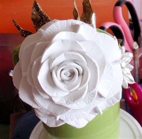 How To Make Foam Flower Diy Tutorial Foam Rose 2 Foam Roses Foam