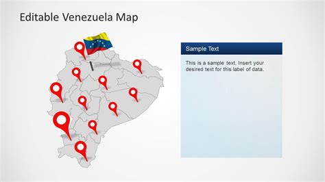 Venezuela Map Template For Powerpoint Slidemodel