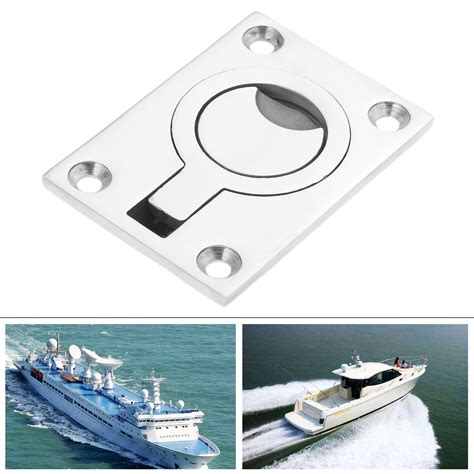 Marine Grade 316 Stainless Steel Boat Hatch Handle Flush Hatch Locker