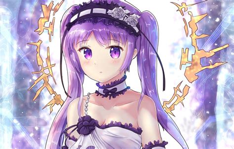 Purple Anime Girl Wallpapers 4k Hd Purple Anime Girl Backgrounds On