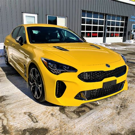A Rare Sighting Of A Customers Limited Edition Sunset Yellow Kia