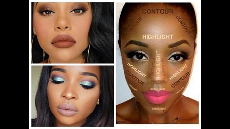 Image Result For African Makeup Dark Skin Makeup Contour For Dark