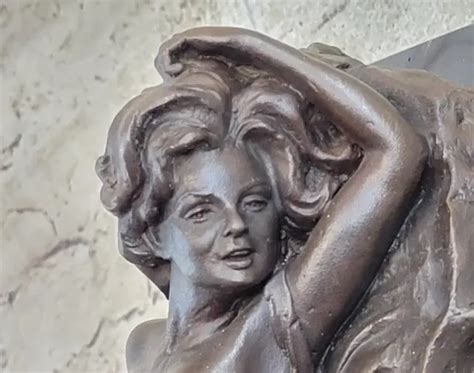 Mavchi Erotic Art Nude Female Bronze Sculpture Figurine Hot Cast Home