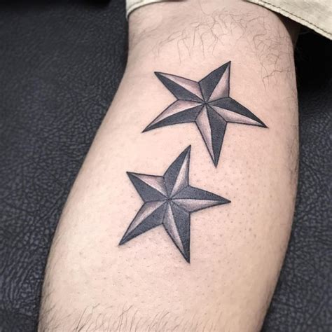 Earth, wind, water or fire. 75+ Unique Star Tattoo Designs & Meanings - Feel The Space ...