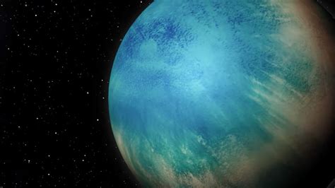Water Planet In Space