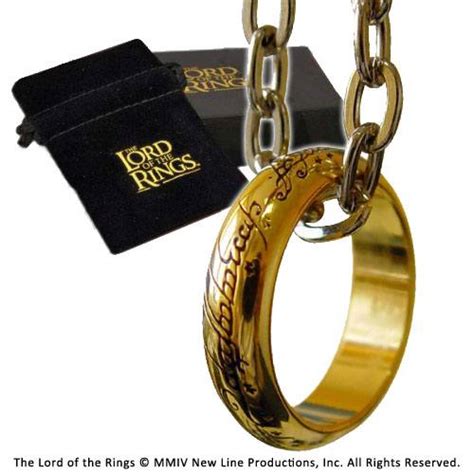 The Lord Of The Rings Replica The One Ring Gold Plated