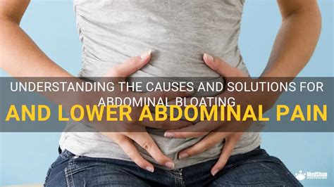 Understanding The Causes And Solutions For Abdominal Bloating And Lower Abdominal Pain MedShun