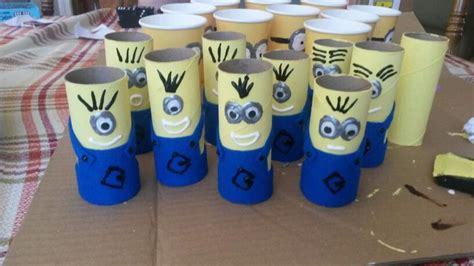 Minion Toilet Paper Rolls Minion Birthday Minions Paper Rolls