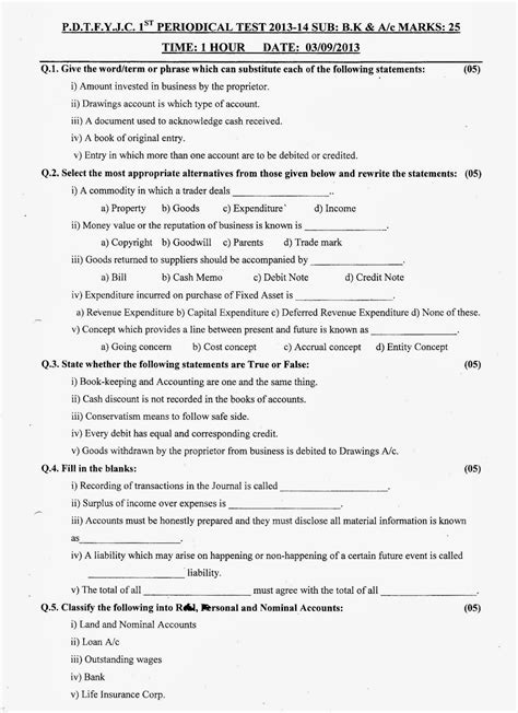 Test Question First Periodical In Sibika Grade 3