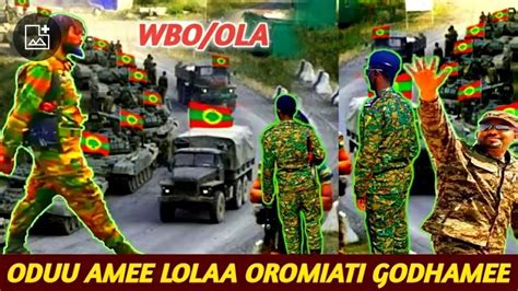 Oduu Amee Tatee Waranaa Bilisumaa Oromo Tarkanfii Opdon Fudhatee Youtube