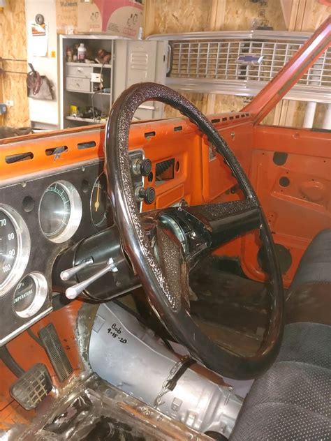 67 72 Chevy Truck Steering Column Swap
