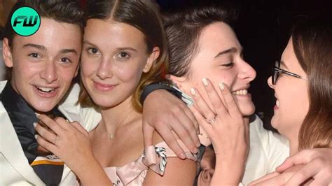 ‘no Kids Though Stranger Things Actors Millie Bobby Brown Noah