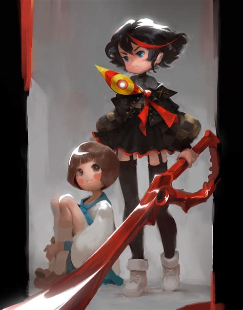 Artstation Kill La Kill Redesign Marcelo Rhasdra Kill La Kill Art Anime Kill La Kill