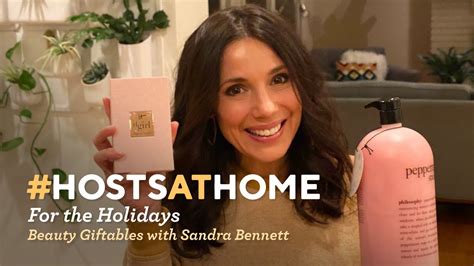 Best Beauty Gifts With Sandra Bennett Qvc Hosts At Home For The