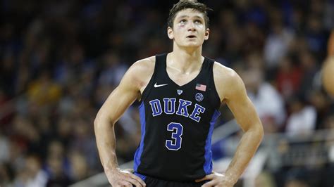 Grayson Allen received this black eye from an unlikely source ...