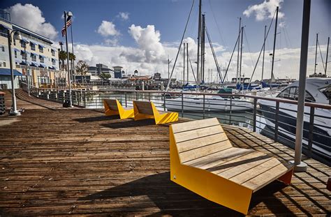 Jack London Square Benches Kebony Usa