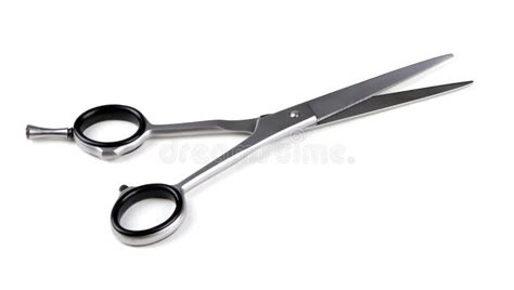 Hairdressing Scissors Isolated On A White Background Hair Cutting