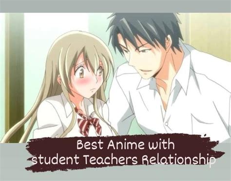 Anime Con La Mejor Relación Alumno Profesor Animejs