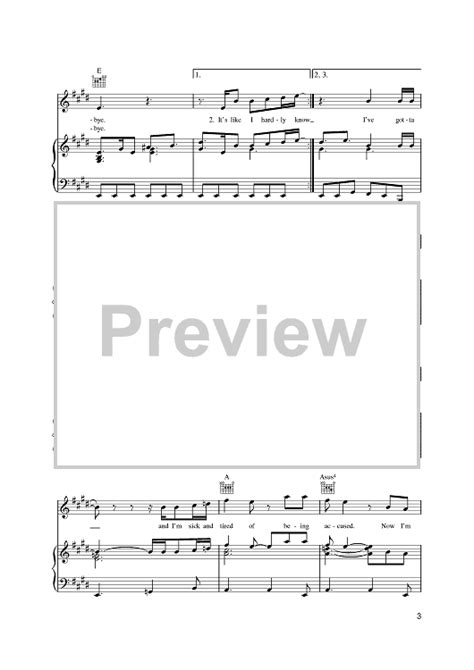 The Last Goodbye Sheet Music By James Morrison For Pianovocalchords