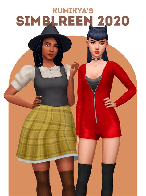 Sims 4 Devil Dress And Hairstyle Micat Game
