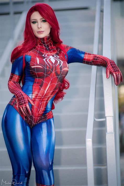 Jenna Lynn Meowri As Spiderman Cosplayer Myconfinedspace