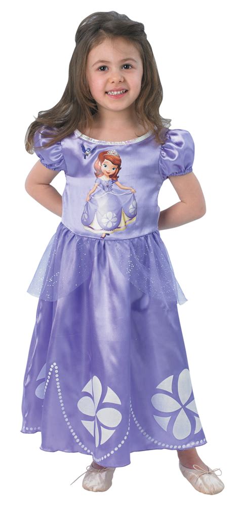 Sofia The First Disney Princess Girls Fancy Dress Child Kids Fairytale