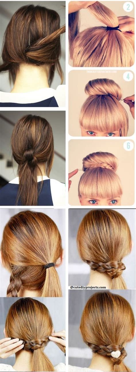 Maybe you would like to learn more about one of these? Plus de 25 Coiffures Faciles à Faire En Moins De Cinq ...