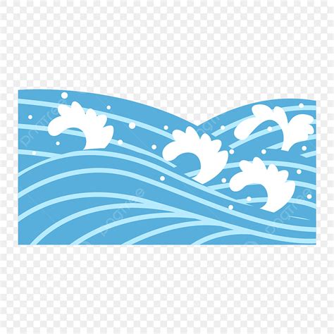 Sea Wave Clipart Transparent Background Sea Water Waves The Sea