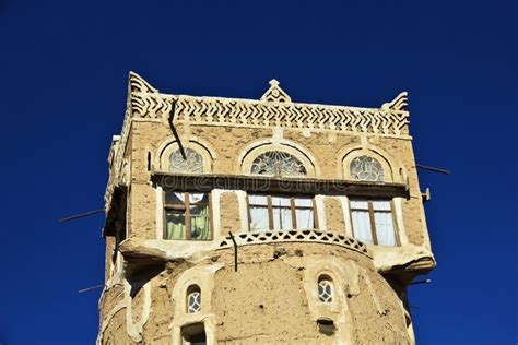 Dar Al Hajar Rock Palace Close Sanaa Yemen Foto De Archivo Imagen De