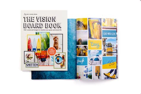 The Vision Board Book 700 Words And Images To Visualize Your Goals A