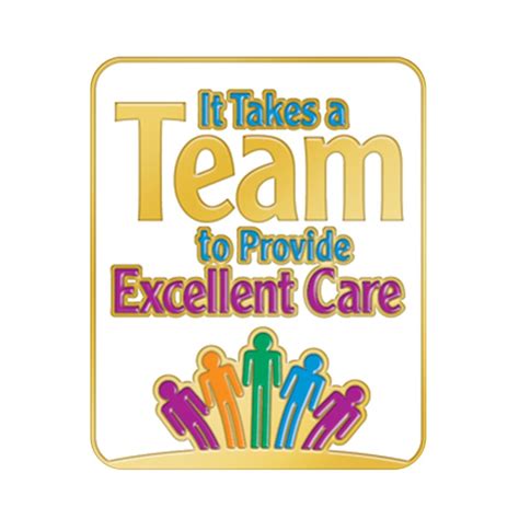 Holly, my wife, is currently learning to drive. It Takes A Team To Provide Excellent Care Lapel Pin With Presentation Card | Positive Promotions