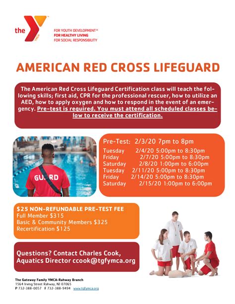 American Red Cross Lifeguard Certification Class Pre Test The Gateway
