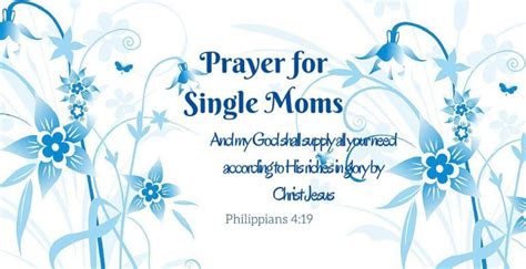 Powerful Prayer For Single Moms Mom Prayers Prayers Power Of Prayer