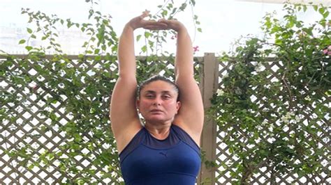 Kareena Kapoor Khan Yoga Workout Of 108 Surya Namaskars News18 Kannada