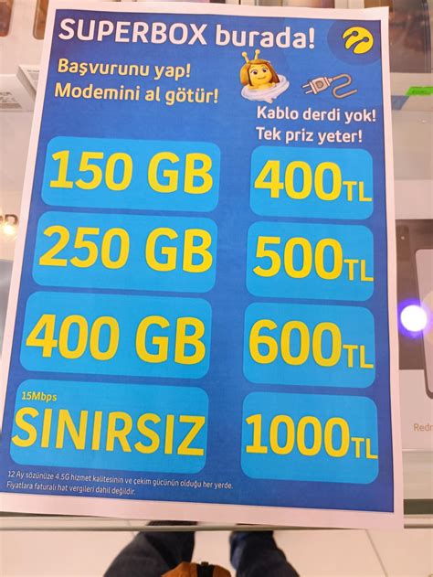 Turkcell Superbox Reklamda Yap Lan Fiyat Gelen Fatura Farkl Ikayetvar