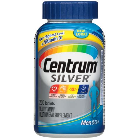 Centrum Silver Multivitaminmultimineral Supplement Ultra Mens