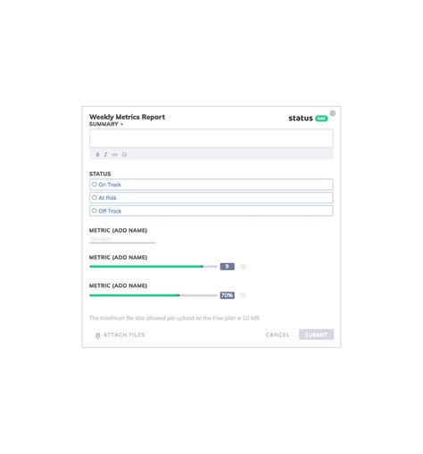 6 Awesome Weekly Status Report Templates Free Download