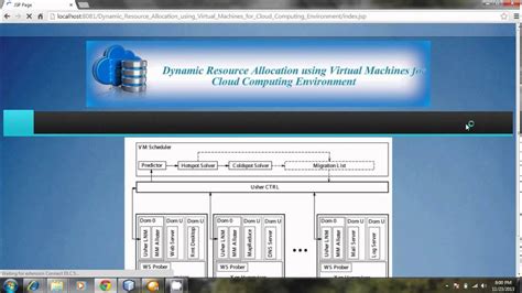 Cloud computing, resource allocation, virtual machine, scheduling technique _____ introduction cloud computing is known to be the delivery of computing and storage capacity as a service to the community of end recipients. JAVA 2013 Dynamic Resource Allocation using Virtual ...