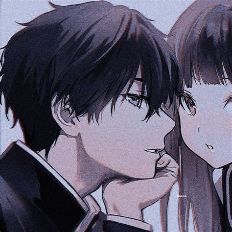 Aesthetic Anime Couple Profile Pic Iwannafile