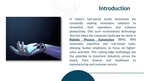 Ppt Robotic Process Automation Everything You Need To Know