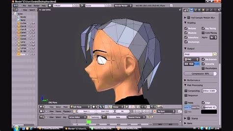 But they're hard to to represent properly. Simple Anime / Manga Hair with Blender 2.5 [ Tutorial ...
